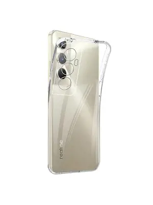 Realme C65 Kılıf Lüx Şeffaf Silikon
