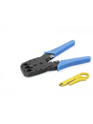 RJ45 8P8C Network Sıkma Pensesi Mavi TK615