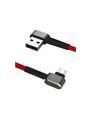 S73 Micro Usb Kablo 1m 2.1a - Kırmızı
