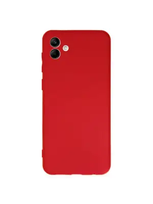 Samsung Galaxy A04 Kılıf First Silikon - Kırmızı