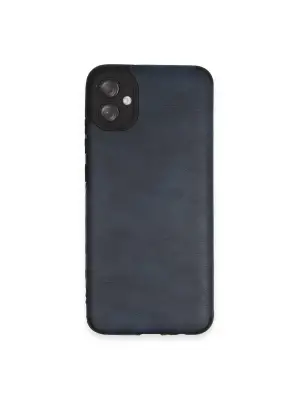 Samsung Galaxy A04e Kılıf Loop Deri Silikon - Lacivert
