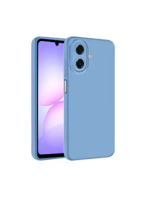 Samsung Galaxy A07 4g First Silikon - Mavi