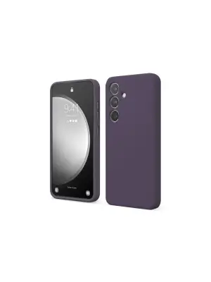 Samsung Galaxy A14 4g Kılıf First Silikon - Mor