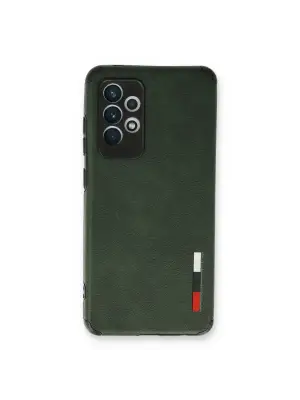Samsung Galaxy A73 5g Kılıf Loop Deri Silikon - Yeşil