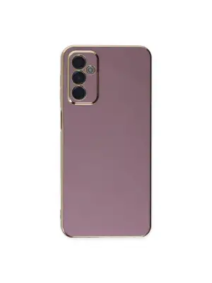Samsung Galaxy M23 Kılıf Volet Silikon - Mor