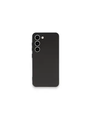 Samsung Galaxy S23 Plus Kılıf First Silikon - Siyah