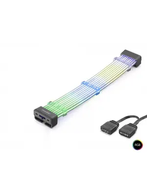 Silikon Işıklı Bükülebilir Argb Light Board 28 Pin - Siyah ND2803