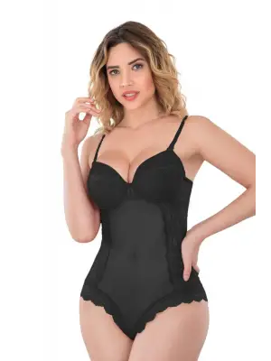 ieg™ SİYAH MI  176 Dantelli Body