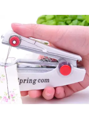 Spring Come Mini Kolay Seyehat Ve Ev Tipi El Dikiş Dikme Makinası