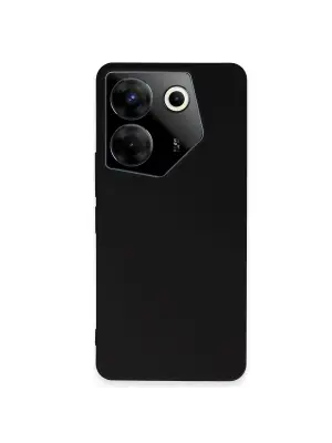 Tecno Camon 20 Pro 5g Kılıf First Silikon - Siyah