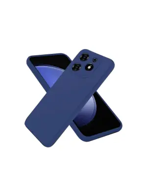 Tecno Spark Go 2024 Kılıf First Silikon - Lacivert