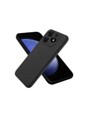 Tecno Spark Go 2024 Kılıf First Silikon - Siyah