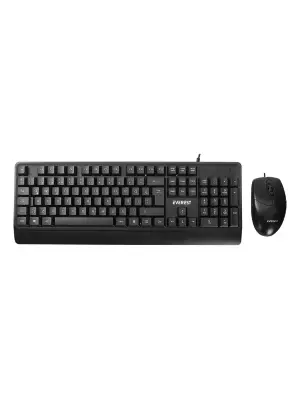 Usb Kablolu Klavye - Mouse Set Q Klavye 3d - 1200dpı Mouse