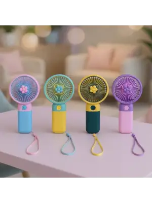 Usbli Mini El Fanı - 1 Adet