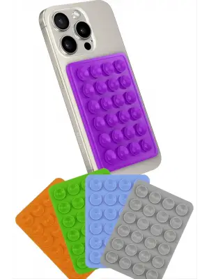Vantuzlu Silikon Telefon Tutucu