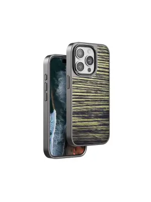 Venco Apple İphone 14 Pro Wave Kapak - Koyu Kahve