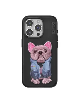 Venco Apple İphone 15 Pro Cute Desenli Kapak - Siyah
