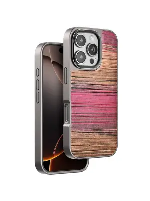 Venco Apple İphone 16 Pro Wave Kapak - Pembe