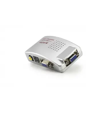 Vga To Av Görüntü Dönüştürücü Gri APX895