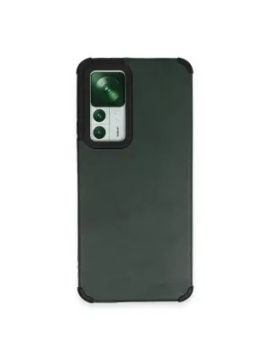 Xiaomi Mi 12t Kılıf Loop Deri Silikon - Yeşil