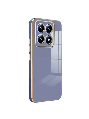 Xiaomi Mi 14t Pro Volet Silikon - Mavi