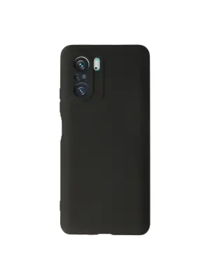 Xiaomi Poco F3 Kılıf First Silikon - Siyah