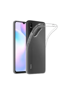 Xiaomi Redmi 9a Kılıf Lüx Şeffaf Silikon - Şeffaf