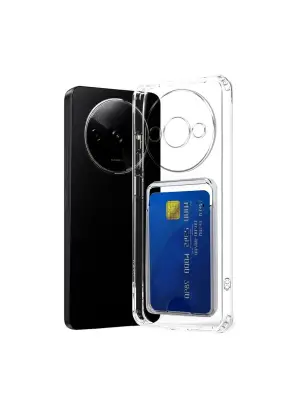 Xiaomi Redmi A3 4g Kılıf Kart Şeffaf Silikon - Şeffaf