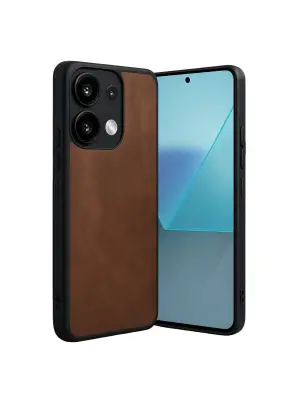 Xiaomi Redmi Note 13 4g Kılıf Aras Deri Kapak - Taba