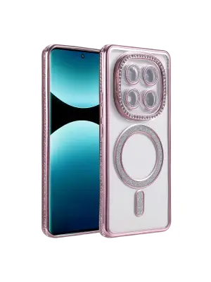 Xiaomi Redmi Note 15 Pro Plus 5g Joke Simli Magneticsafe Kılıf - Pembe