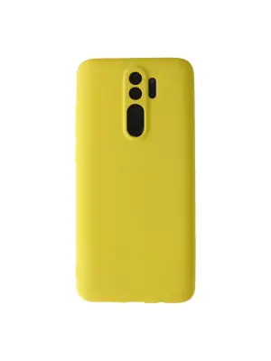 Xiaomi Redmi Note 8 Pro Kılıf First Silikon - Sarı