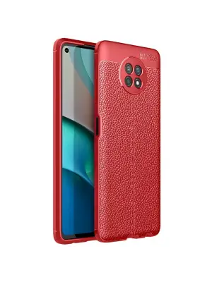 Xiaomi Redmi Note 9 5g Kılıf Auto Focus Kapak - Kırmızı