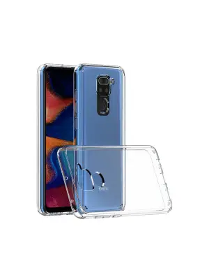 Xiaomi Redmi Note 9 Kılıf Lüx Şeffaf Silikon - Şeffaf