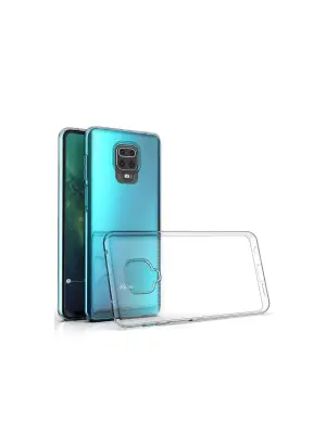Xiaomi Redmi Note 9 Pro Kılıf Lüx Şeffaf Silikon - Şeffaf