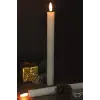 2 Adet Işıklı Şamdan Mum 25 cm