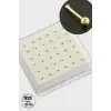 2 mm Top Gümüş Hızma 36 Adet