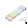 24 Pin Argb Anakart Güç Uzatma Kablosu Bükülebilir 2 Mm 54 60 Led Beyaz ND2800A