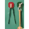 2li Yapışkanlı Retro Askılık Dolap Kapak Kulpu Yeşil