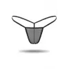 3lü Renkli Transparan Tül String Tanga TM0369