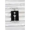 316L Cerrahi Çelik Sallantılı Zirkon Taşlı Model Göbek Piercing