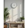 36 Cm Beyaz Dekoratif Duvar Saati