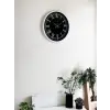 36 Cm Beyaz Dekoratif Duvar Saati