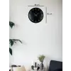 36 Cm Beyaz Dekoratif Duvar Saati