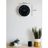 36 Cm Beyaz Klasik Duvar Saati