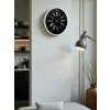 36 Cm Beyaz Zarif Dekoratif Duvar Saati