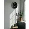 36 cm Dekoratif Gri Duvar Saati
