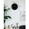 36 Cm Dekoratif Sade Duvar Saati