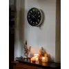 36 Cm Gri Arapça Rakamlı Duvar Saati