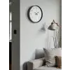 36 Cm Gri Dekoratif Duvar Saati