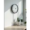 36 Cm Gri Dekoratif Duvar Saati